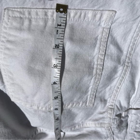 Zara relaxed denim white jeans great condition - Picture 7 of 8